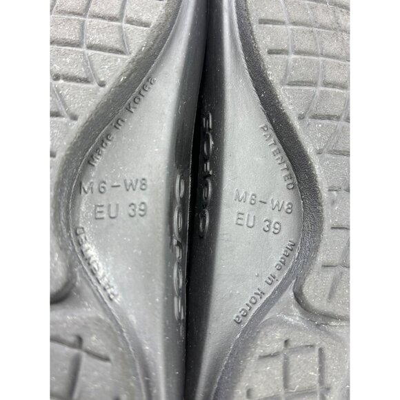 Oofos Ooriginal Slide Sandals Black M6 W8 Recovery Footwear - Picture 6 of 10